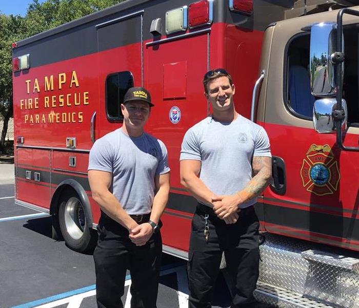 First Responder Event - Interior Vehicle Sanitization Friday, May 1, 2020 Fire Fighters